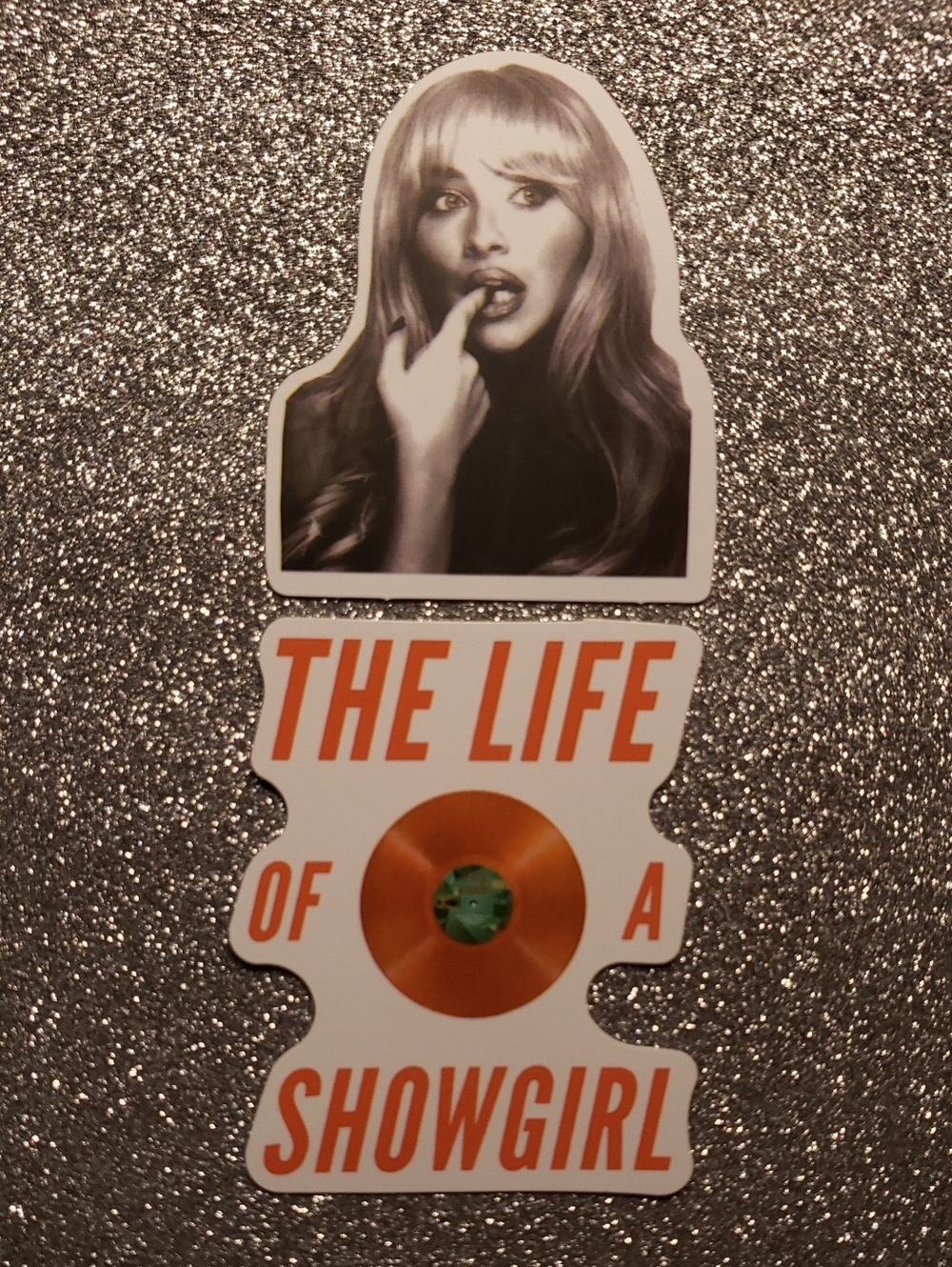 10/$10 Taylor Swift SHOWGIRL Waterproof Sticker